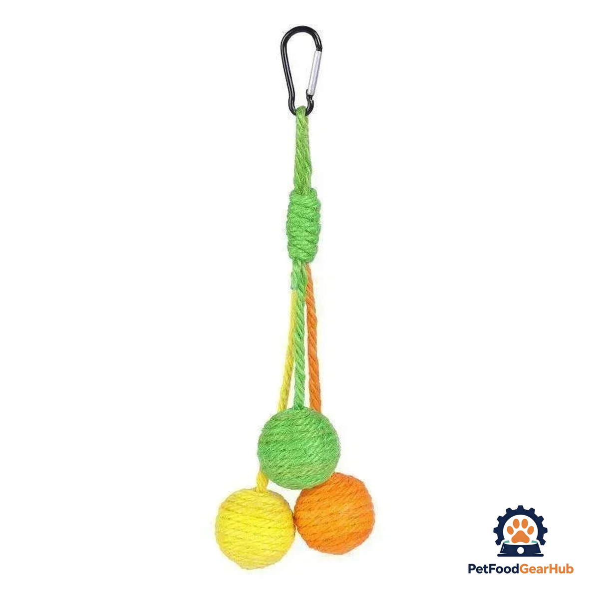 PetFoodGearHub Hanging Sisal Cat Toy with Bells - product image 8