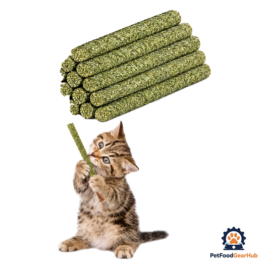 PetFoodGearHub Natural Silvervine Chew Sticks for Cats - 6 Pack - product image 1