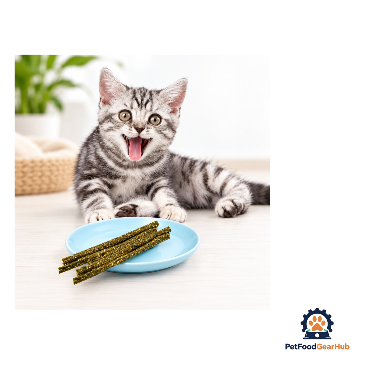 PetFoodGearHub Natural Silvervine Chew Sticks for Cats - 6 Pack - product image 5