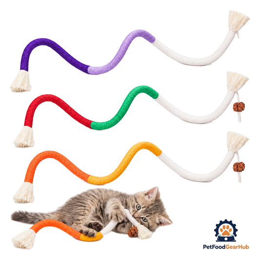 PetFoodGearHub Gall Fruit Cat Chew Ropes - Set of 3 - product image 1