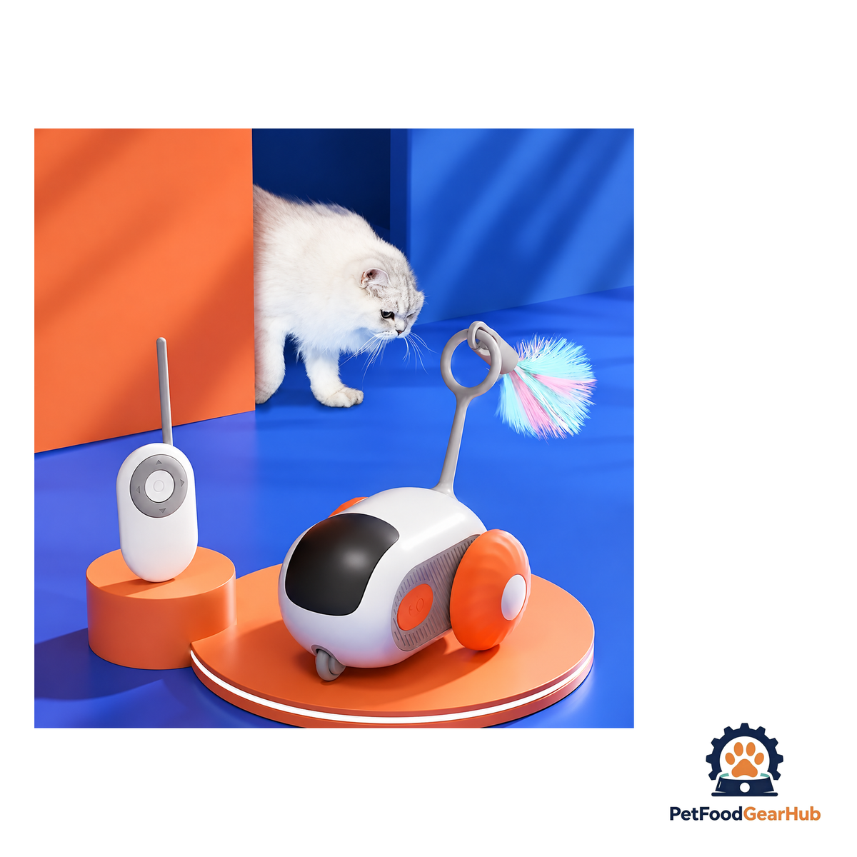 PetFoodGearHub Rolling Car Interactive Cat Toy - product image 2