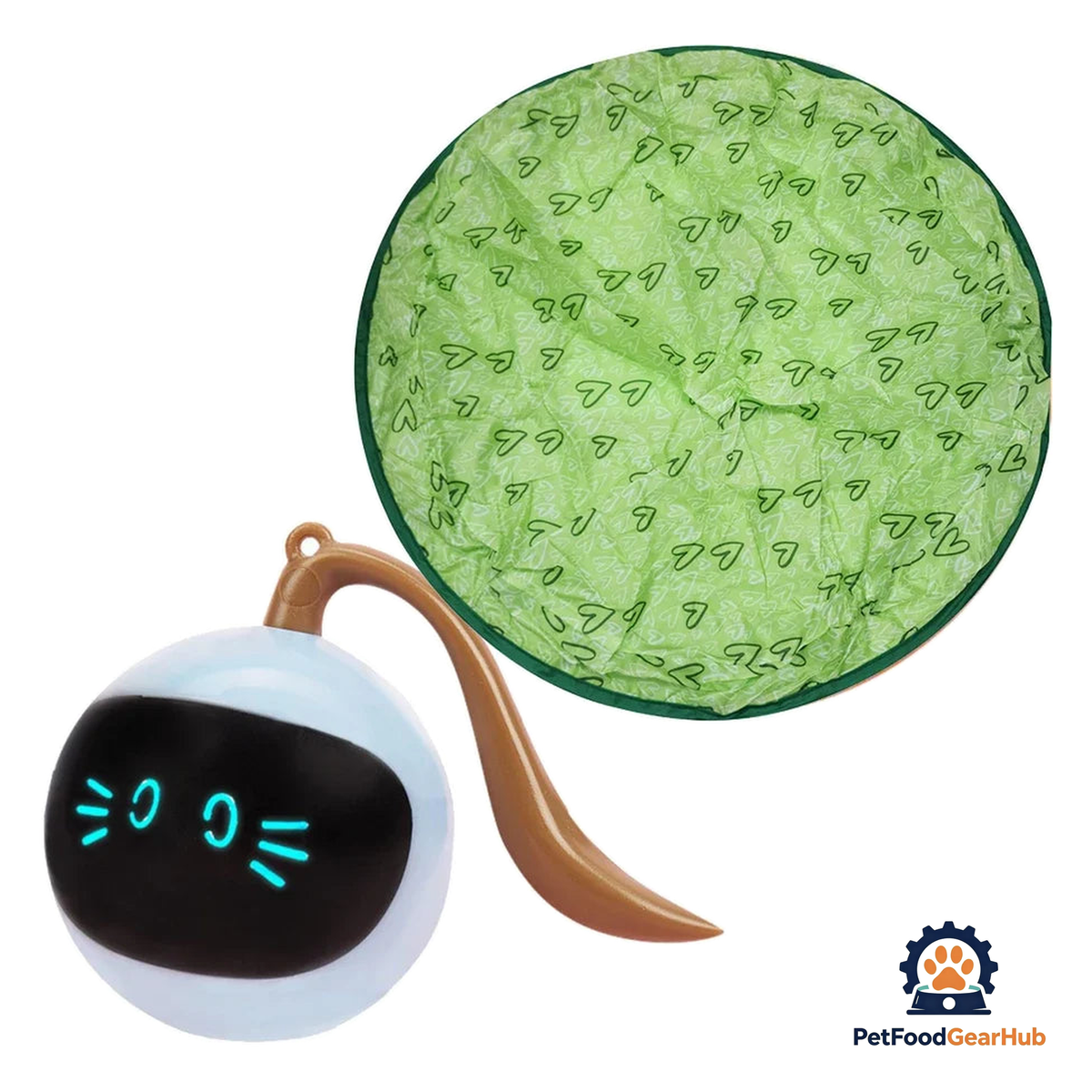 PetFoodGearHub Interactive Electric Cat Toy - Moving Ball Undercover - product image 1