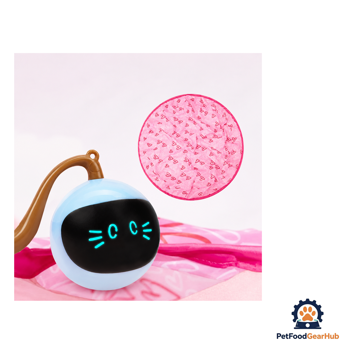 PetFoodGearHub Interactive Electric Cat Toy - Moving Ball Undercover - product image 3