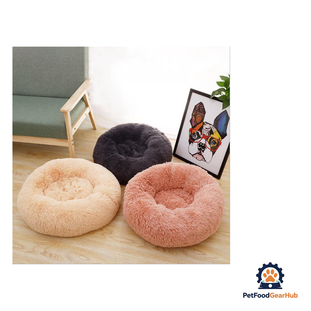 PetFoodGearHub Marshmallow Cat Bed - product image 2