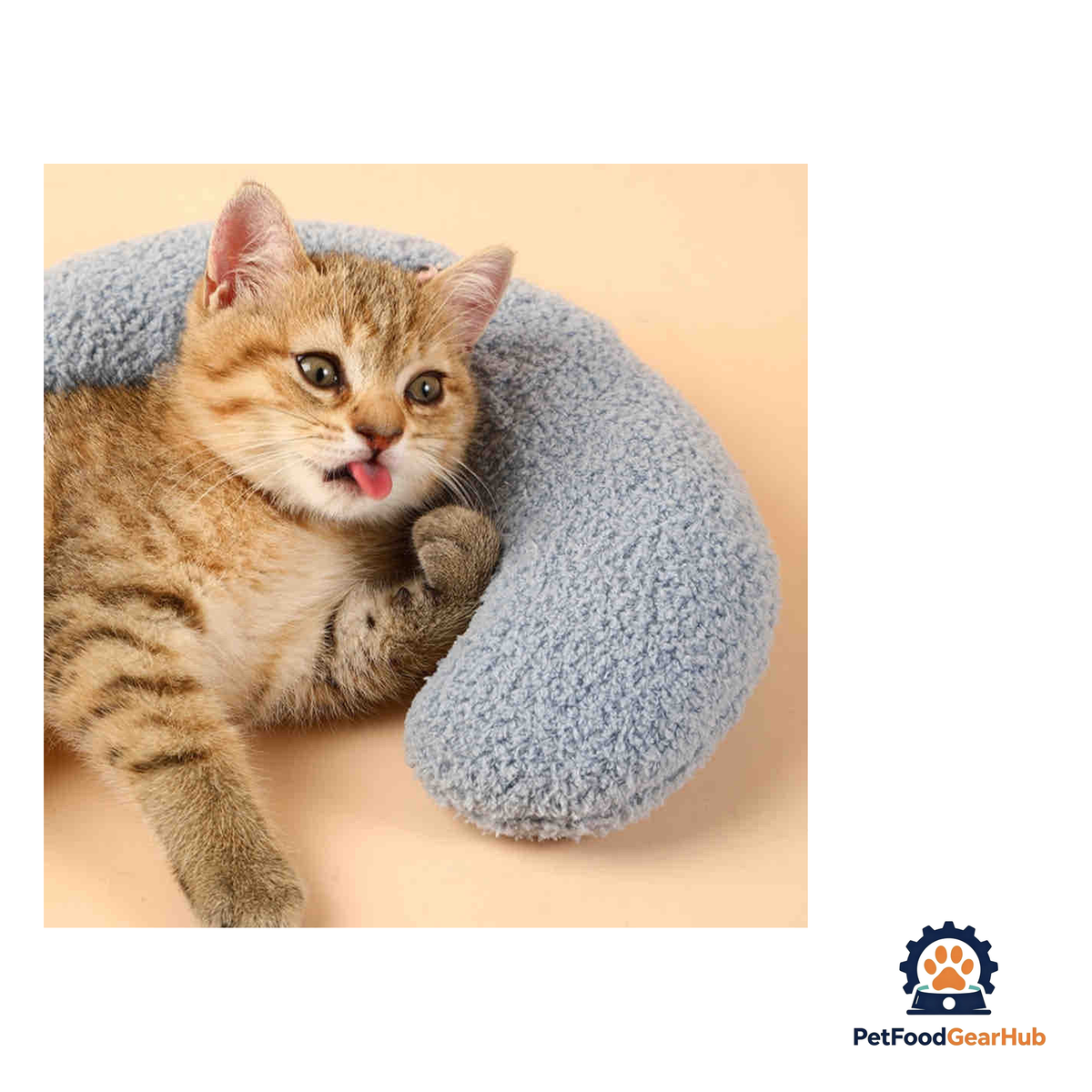 PetFoodGearHub Cozy Cat Pillow - product image 2