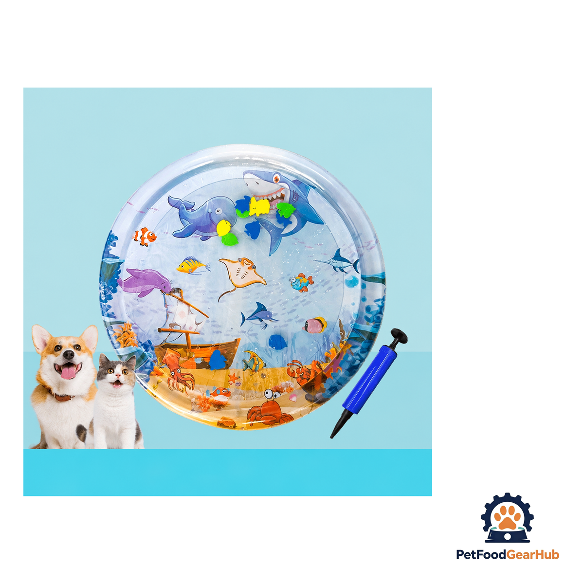 PetFoodGearHub Summer Cooling Pet Water Bed Cushion - product image 2