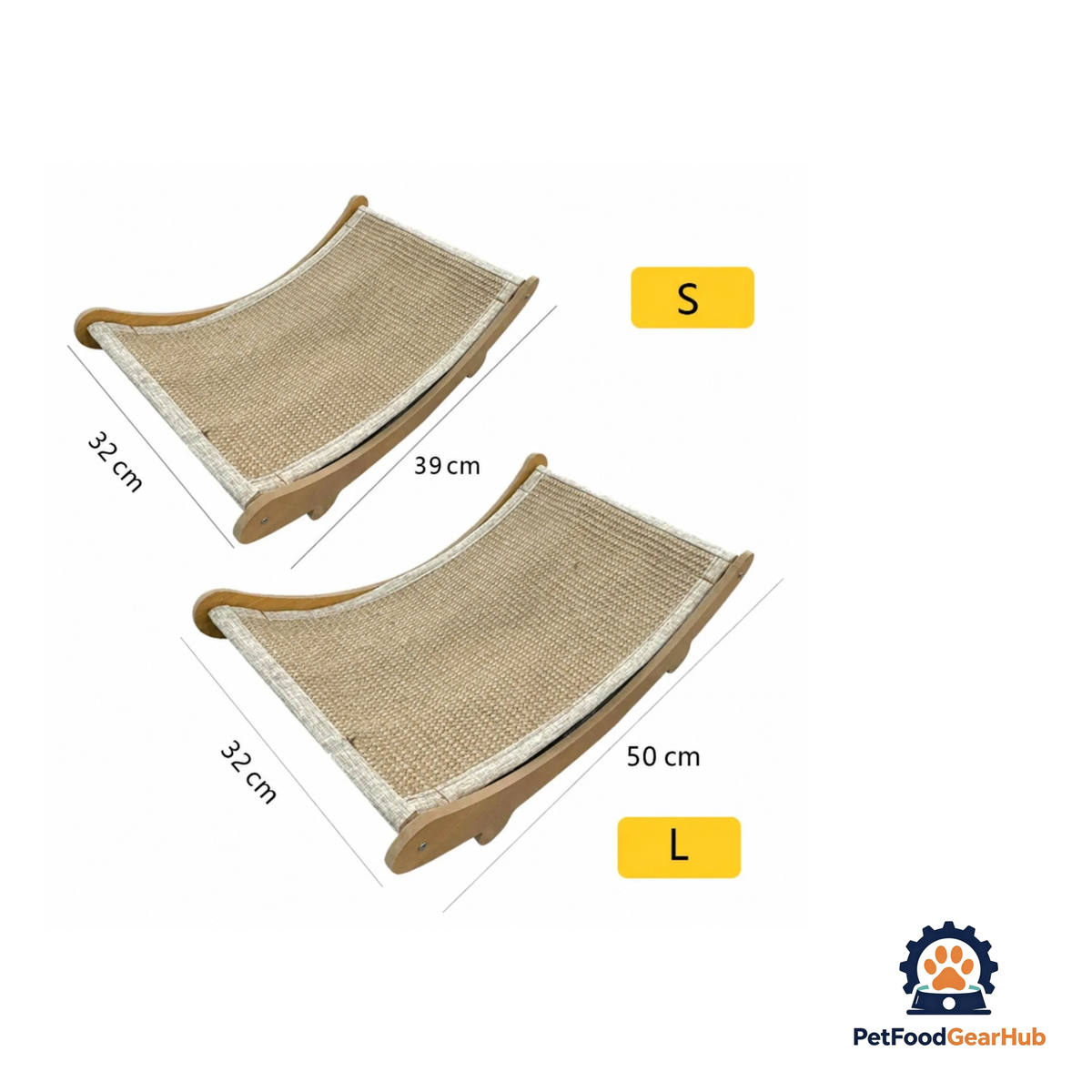 PetFoodGearHub Wooden Cat Scratcher Bed - product image 6