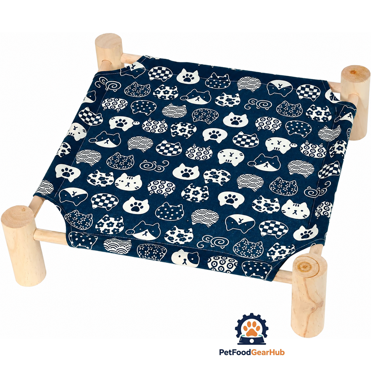 PetFoodGearHub Elevated Cat and Dog Hammock Bed - product image 4