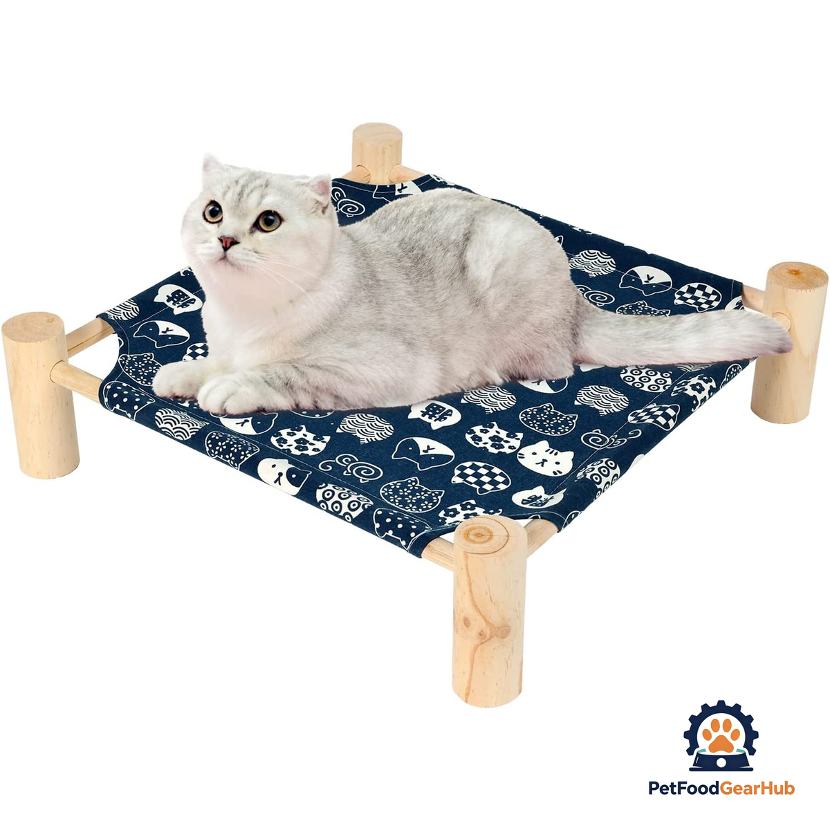 PetFoodGearHub Elevated Cat and Dog Hammock Bed - product image 5