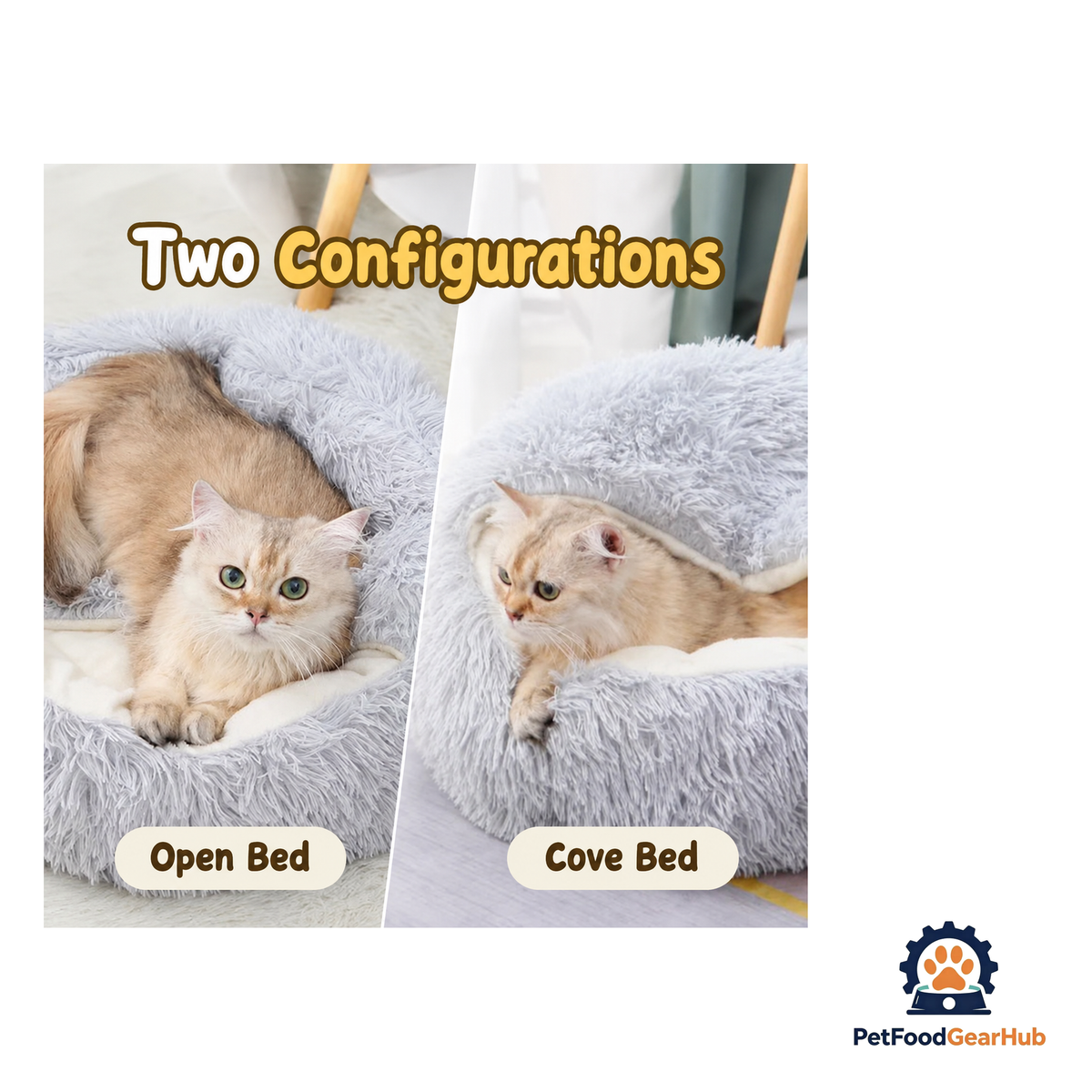 PetFoodGearHub Cozy Cove Cat Bed - product image 5