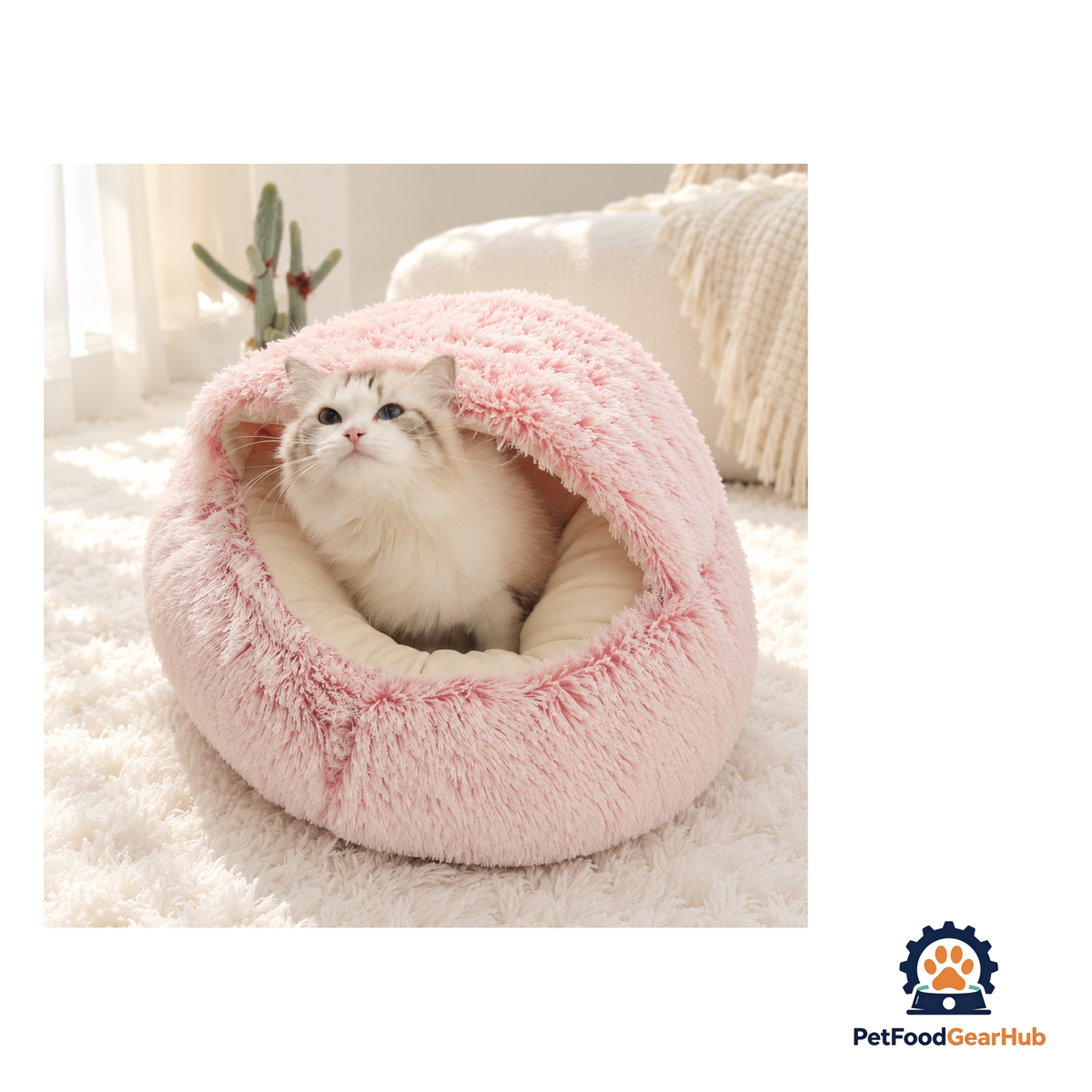 PetFoodGearHub Cozy Cove Cat Bed - product image 7