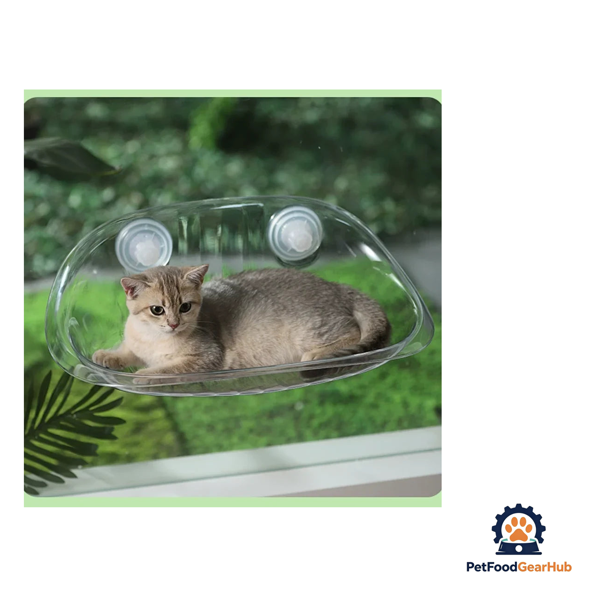 PetFoodGearHub Universal Cat Window Hammock - Cozy Sunbathing Perch - product image 2