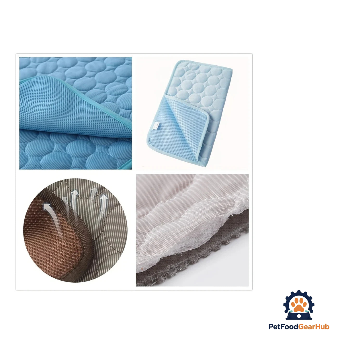 PetFoodGearHub Self-Cooling Pet Mat – Summer Bed for Dogs & Cats - product image 6