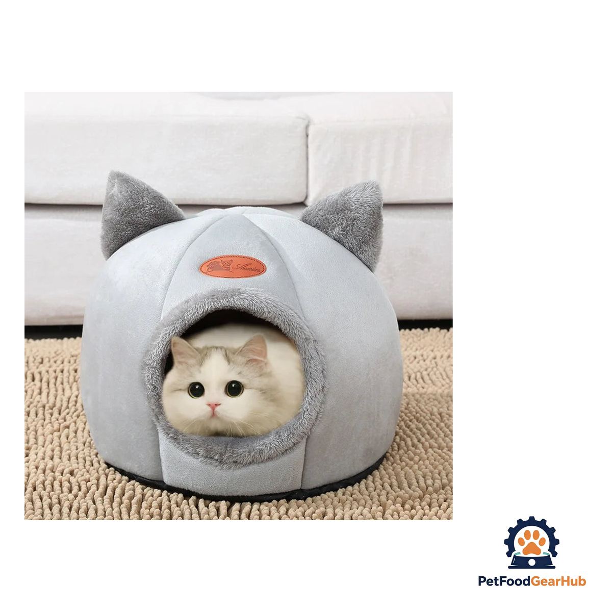 PetFoodGearHub Cozy Cave Cat Bed - product image 2