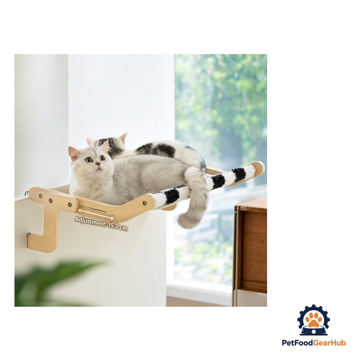 PetFoodGearHub Cozy Cat Bedside Hammock - product image 4