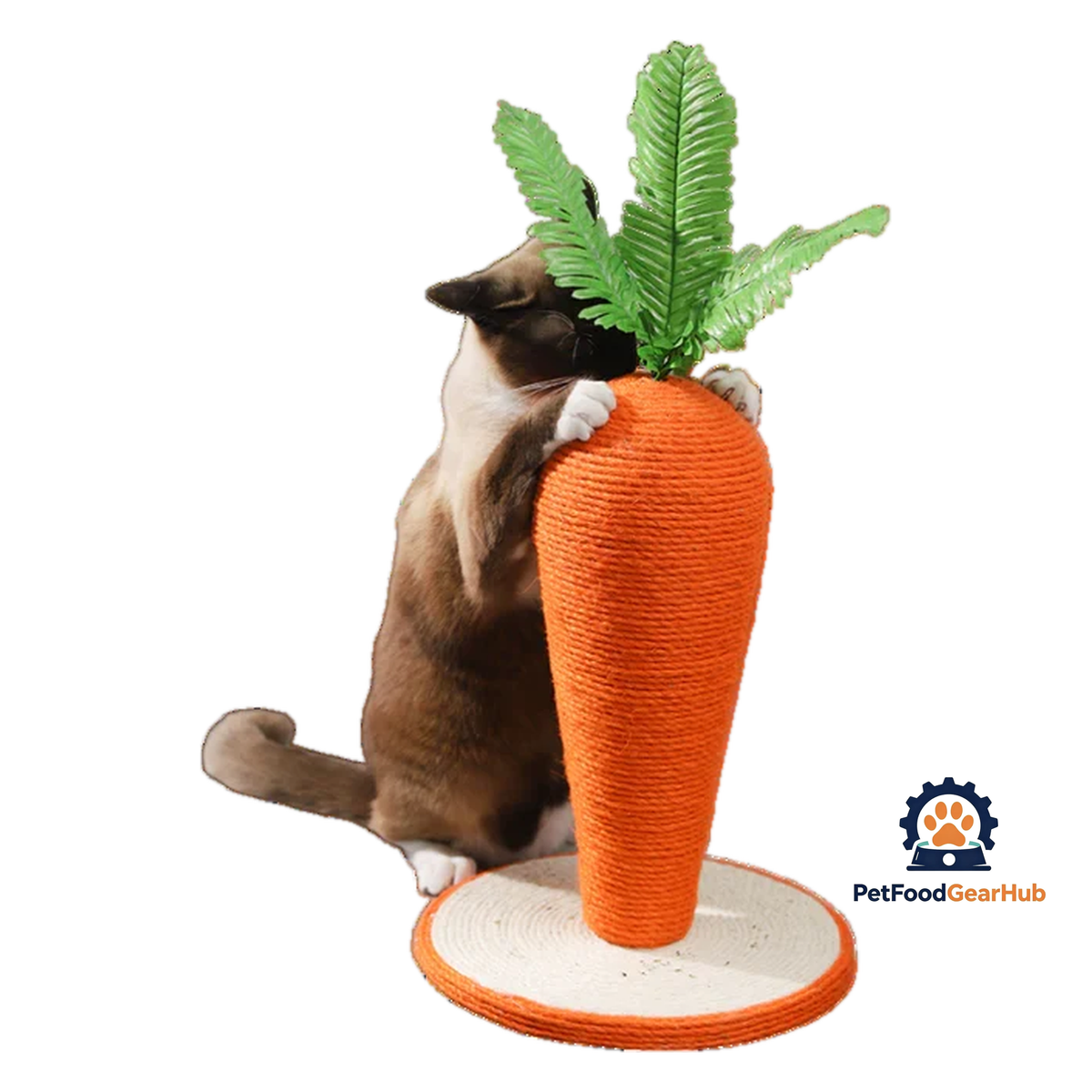 PetFoodGearHub Carrot Scratching Post - product image 1