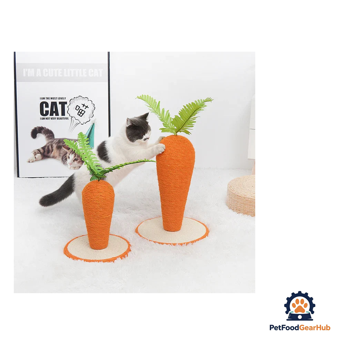 PetFoodGearHub Carrot Scratching Post - product image 2
