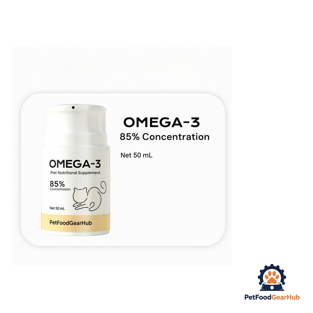 PetFoodGearHub Creamy Fish Oil Pump for Cats - product image 2