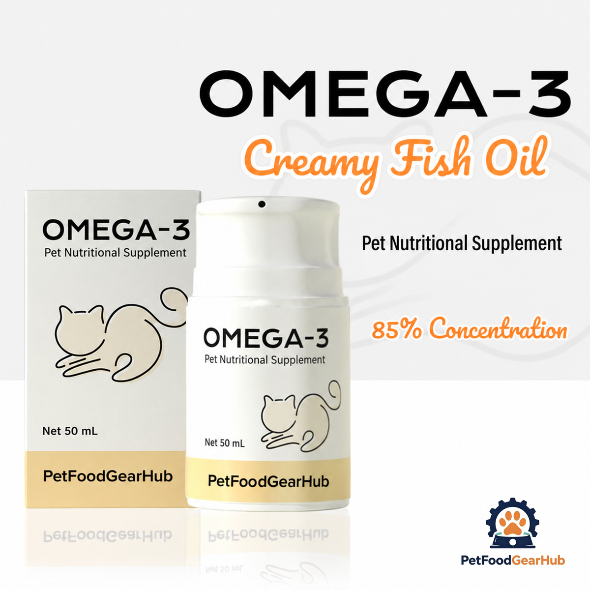 PetFoodGearHub Creamy Fish Oil Pump for Cats - product image 3