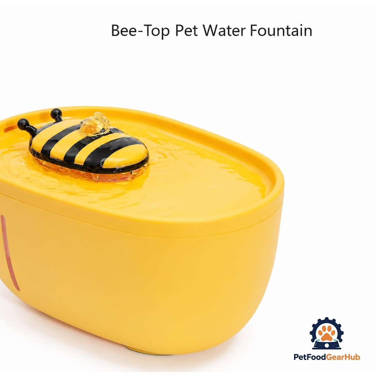 PetFoodGearHub Bee-Shaped Pet Water Fountain - product image 2