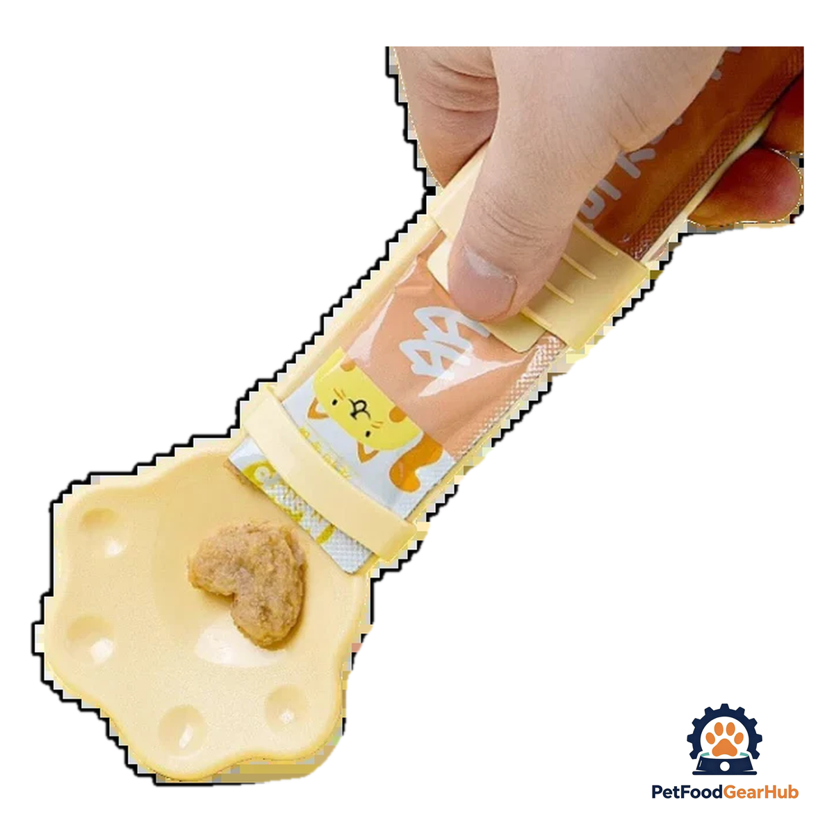 PetFoodGearHub Mess-Free Cat Treat Spoon - product image 1