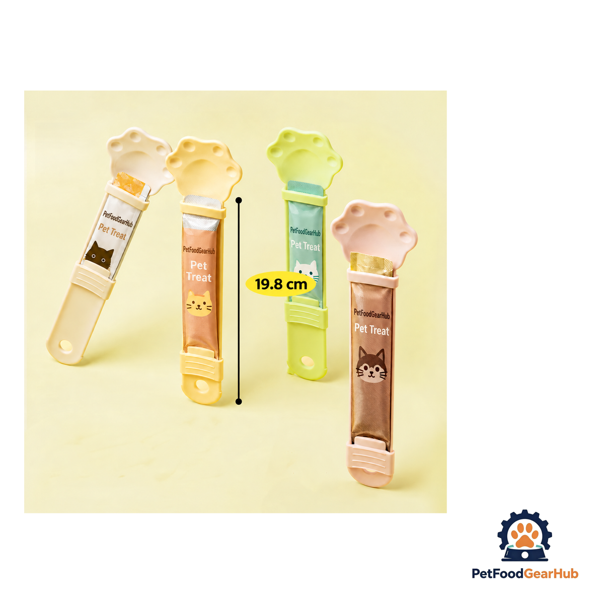 PetFoodGearHub Mess-Free Cat Treat Spoon - product image 3