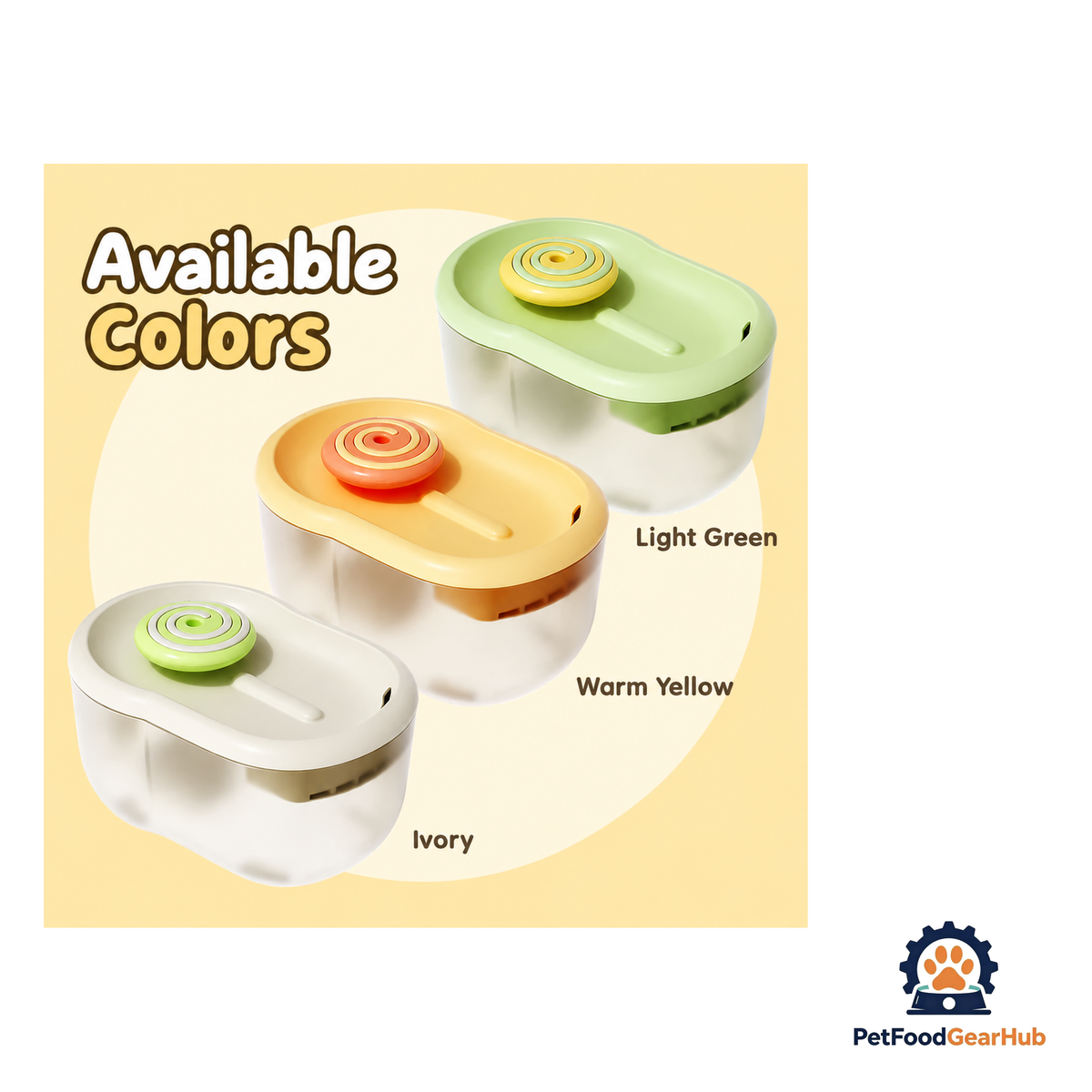 PetFoodGearHub Cat Water Fountain - product image 8