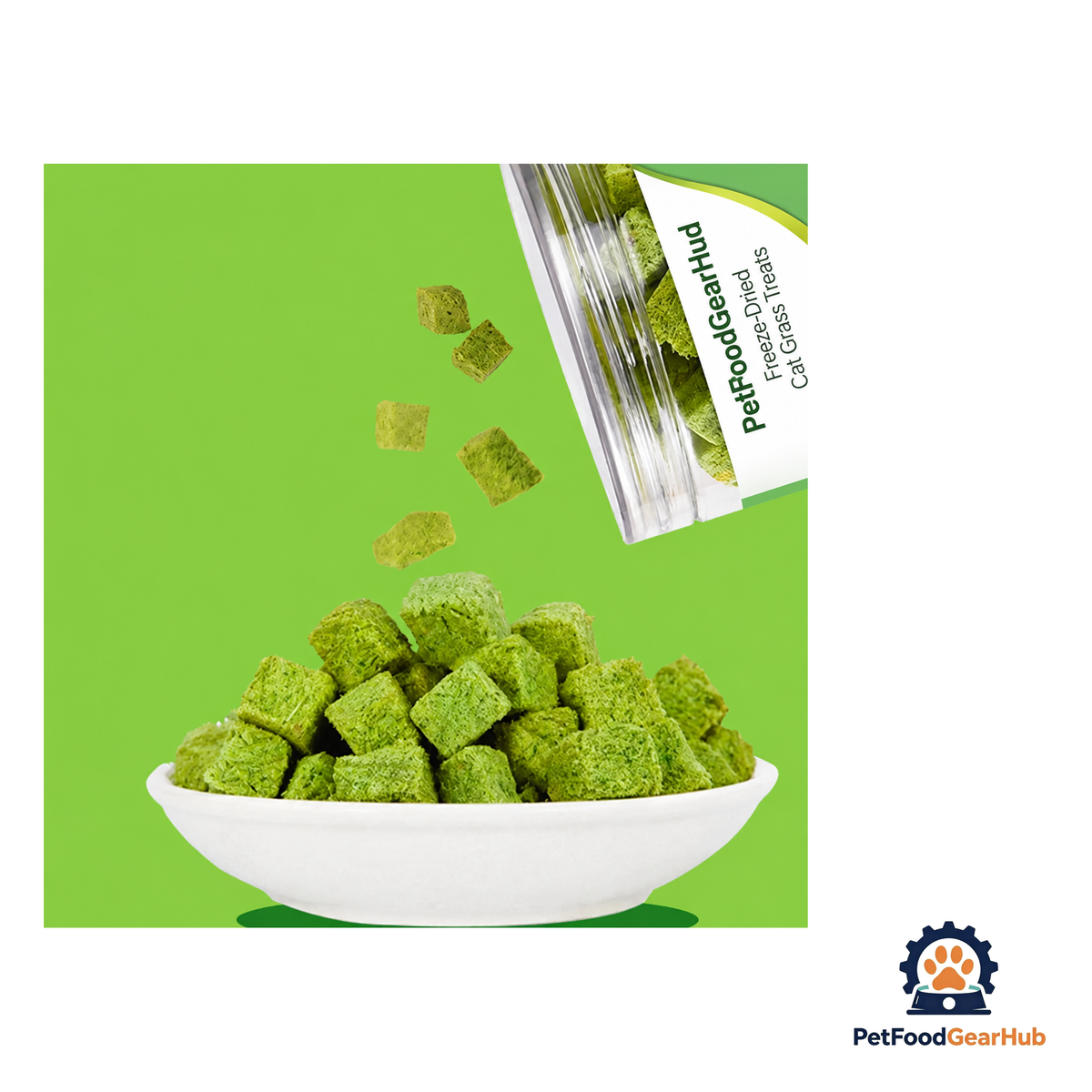 PetFoodGearHub Freeze-Dried Catgrass Biscuits - product image 5