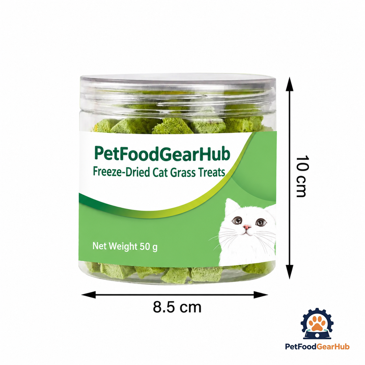 PetFoodGearHub Freeze-Dried Catgrass Biscuits - product image 6