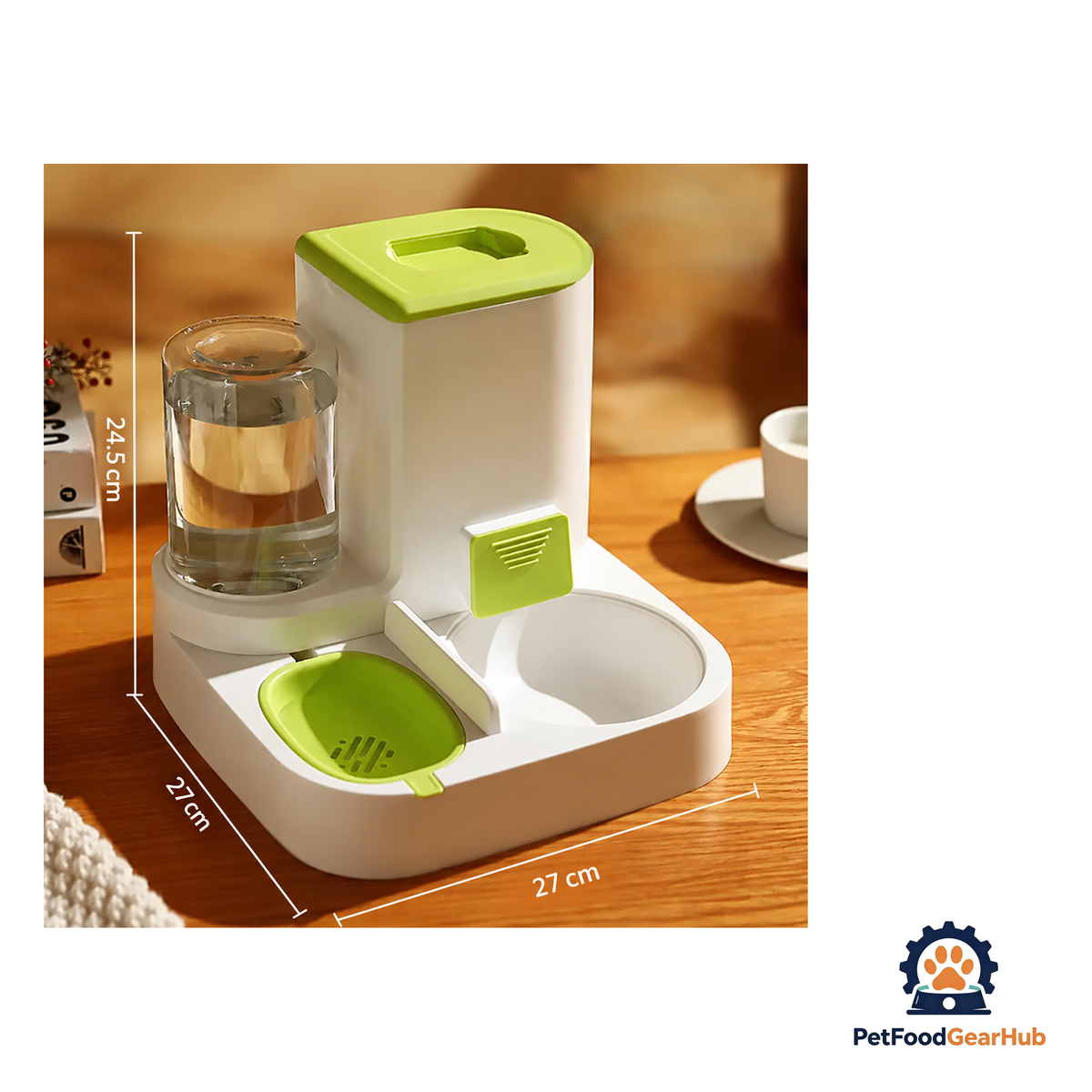 PetFoodGearHub 2-in-1 Automatic Pet Feeder & Water Dispenser - product image 5