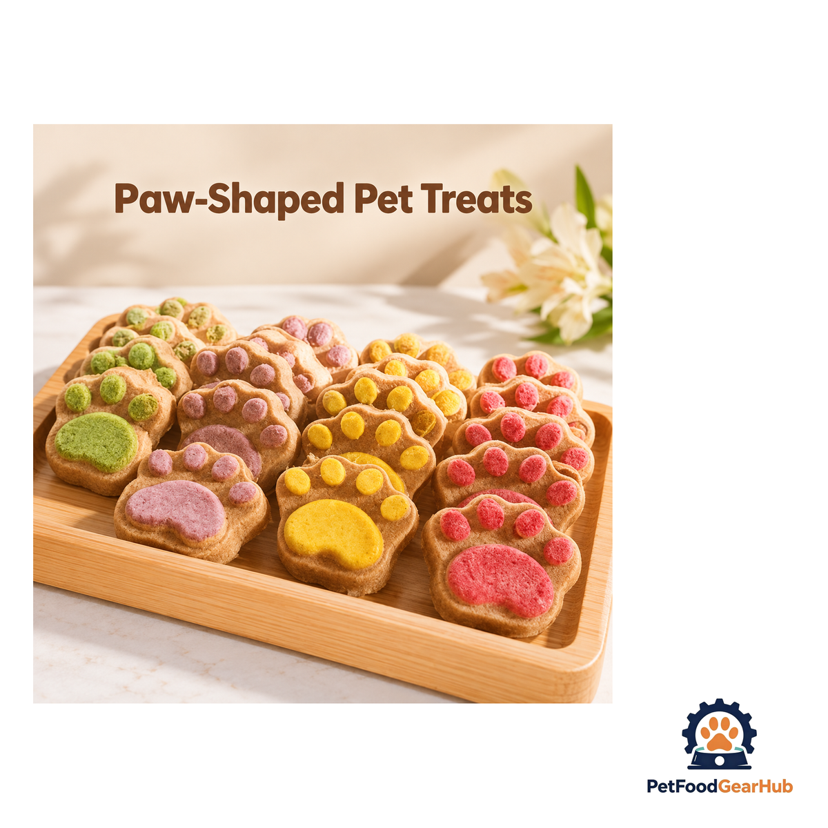 PetFoodGearHub Paw-Shaped Cat Treats - product image 6