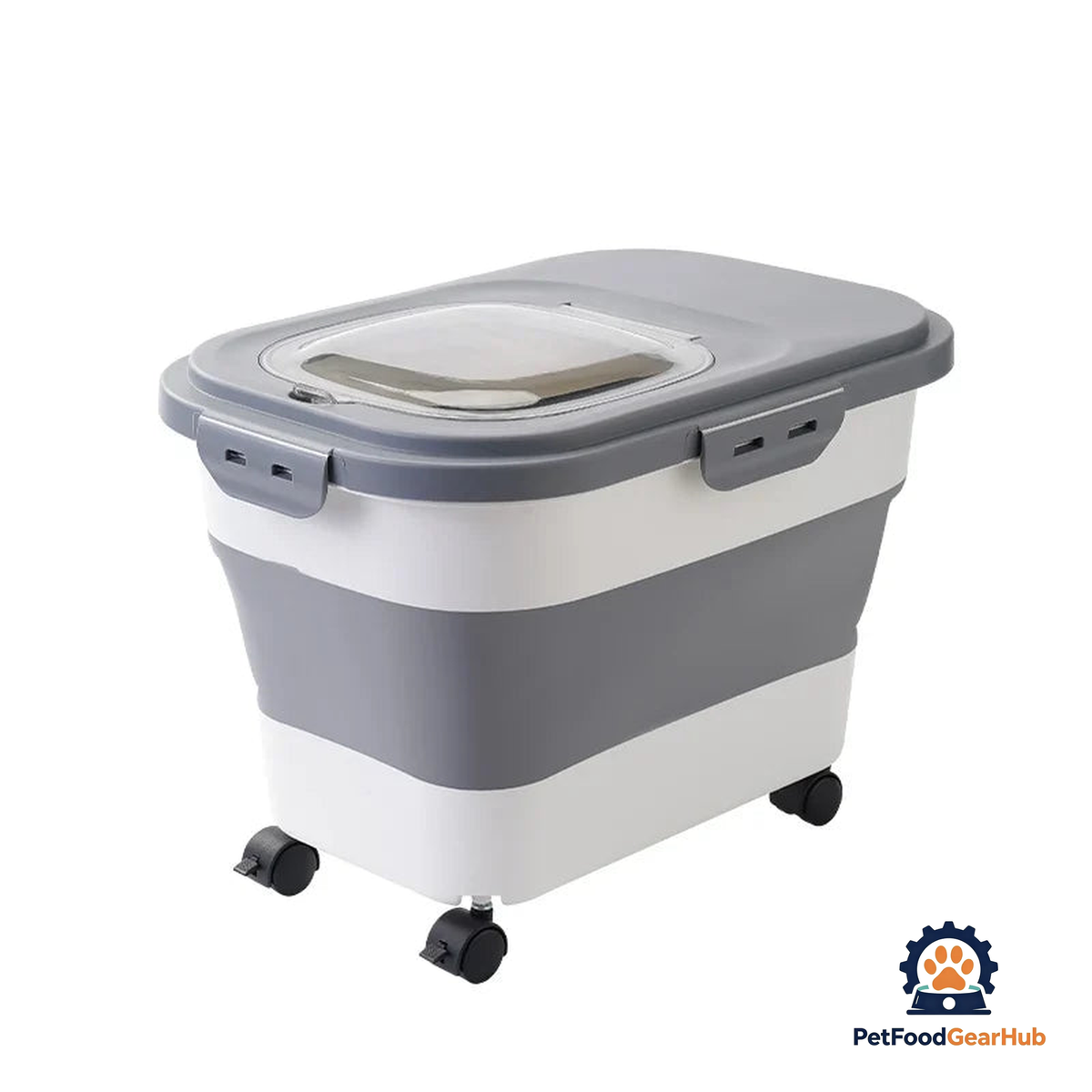 PetFoodGearHub Collapsible Airtight Cat Dog Food Storage Container - product image 12