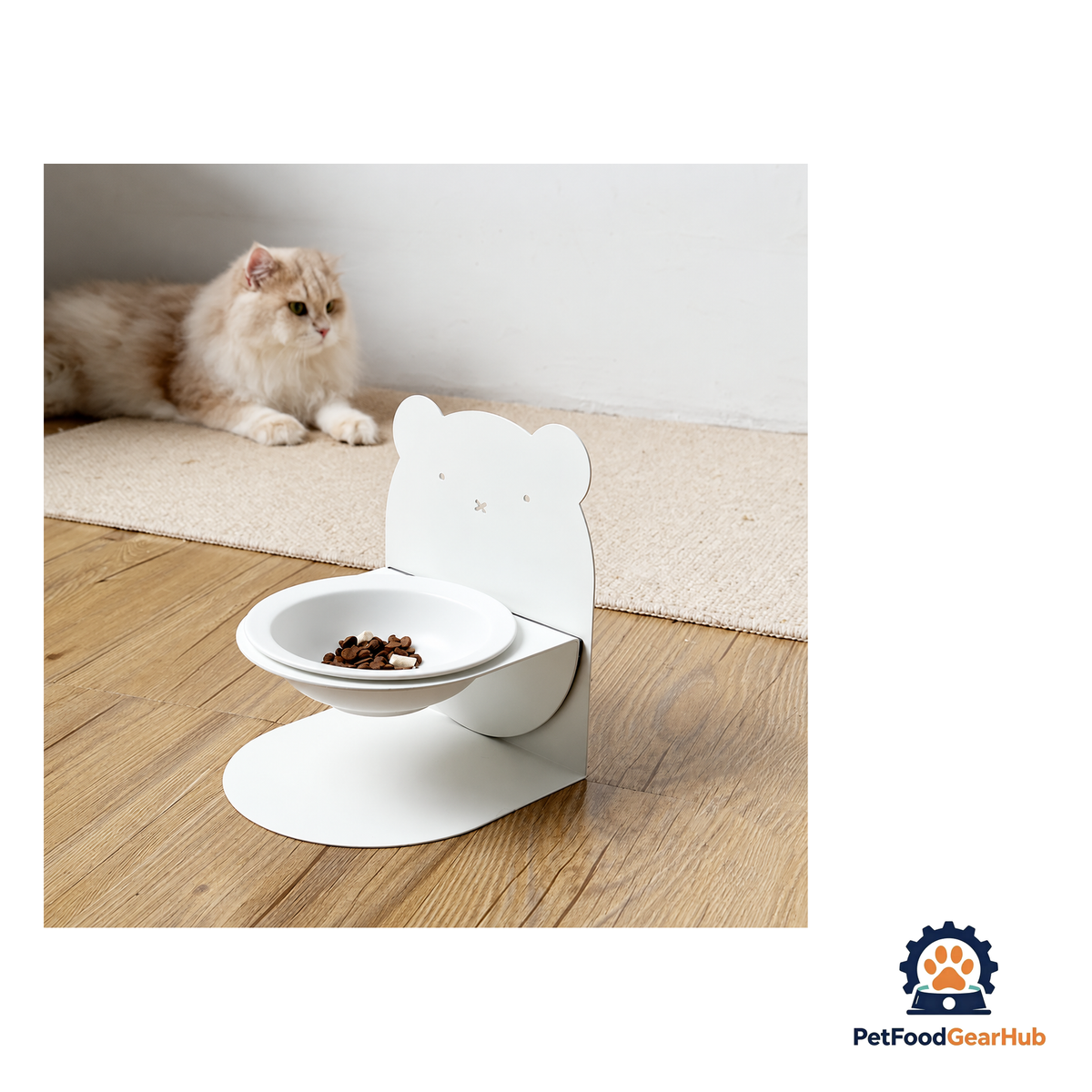 PetFoodGearHub Adjustable Magnetic Ceramic Cat Bowl - product image 7