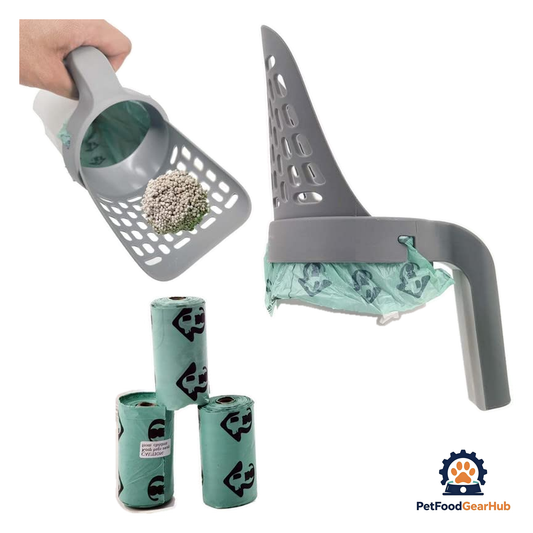PetFoodGearHub Integrated Cat Litter Scoop - product image 1