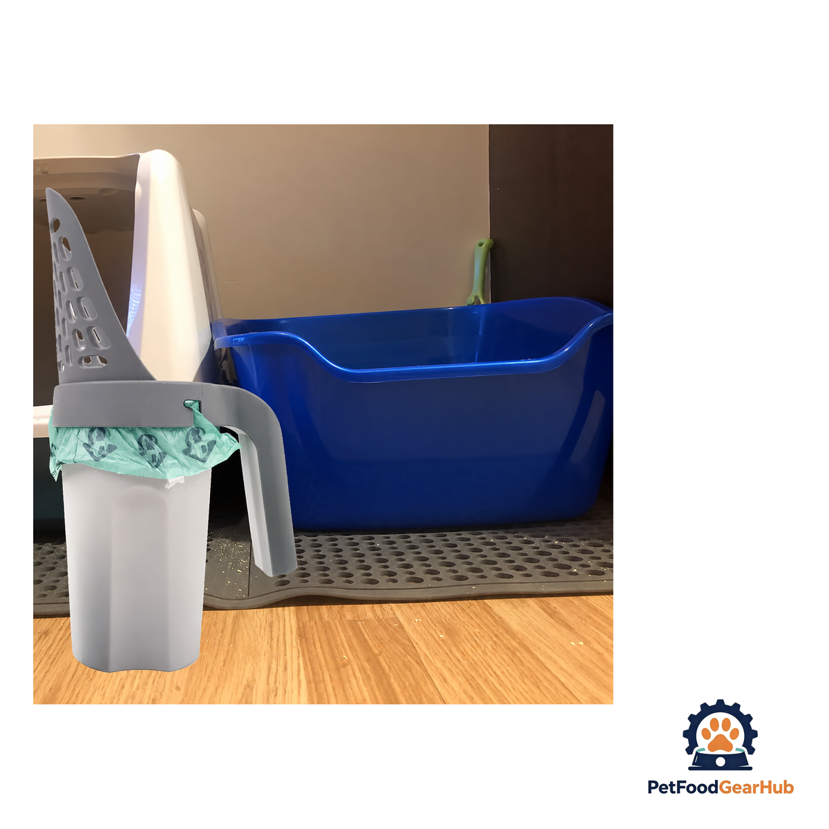 PetFoodGearHub Integrated Cat Litter Scoop - product image 2