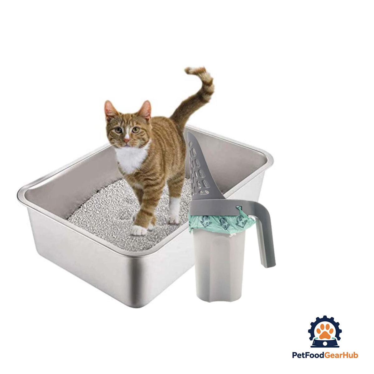 PetFoodGearHub Integrated Cat Litter Scoop - product image 8