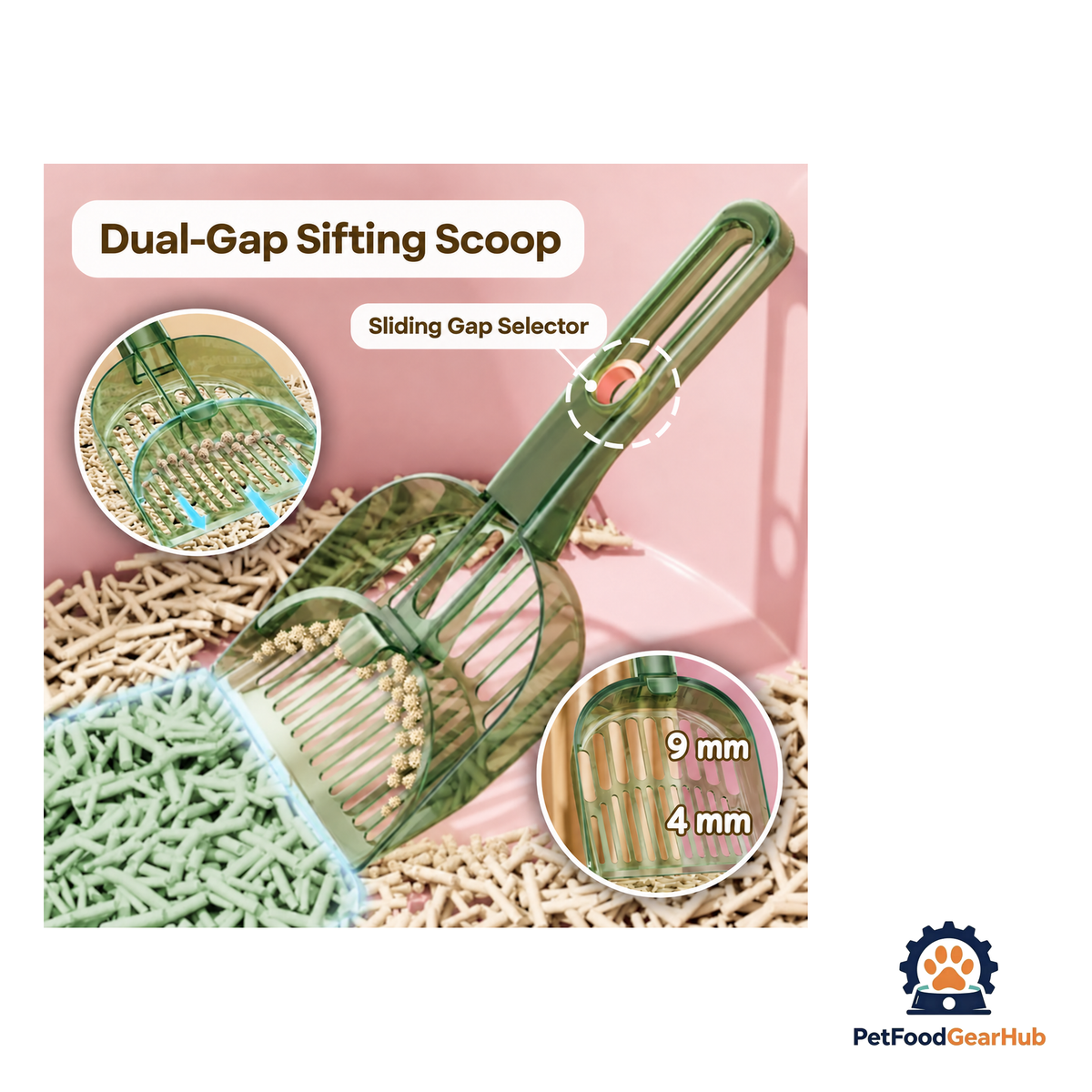 PetFoodGearHub Handy Litter Scooper - product image 2