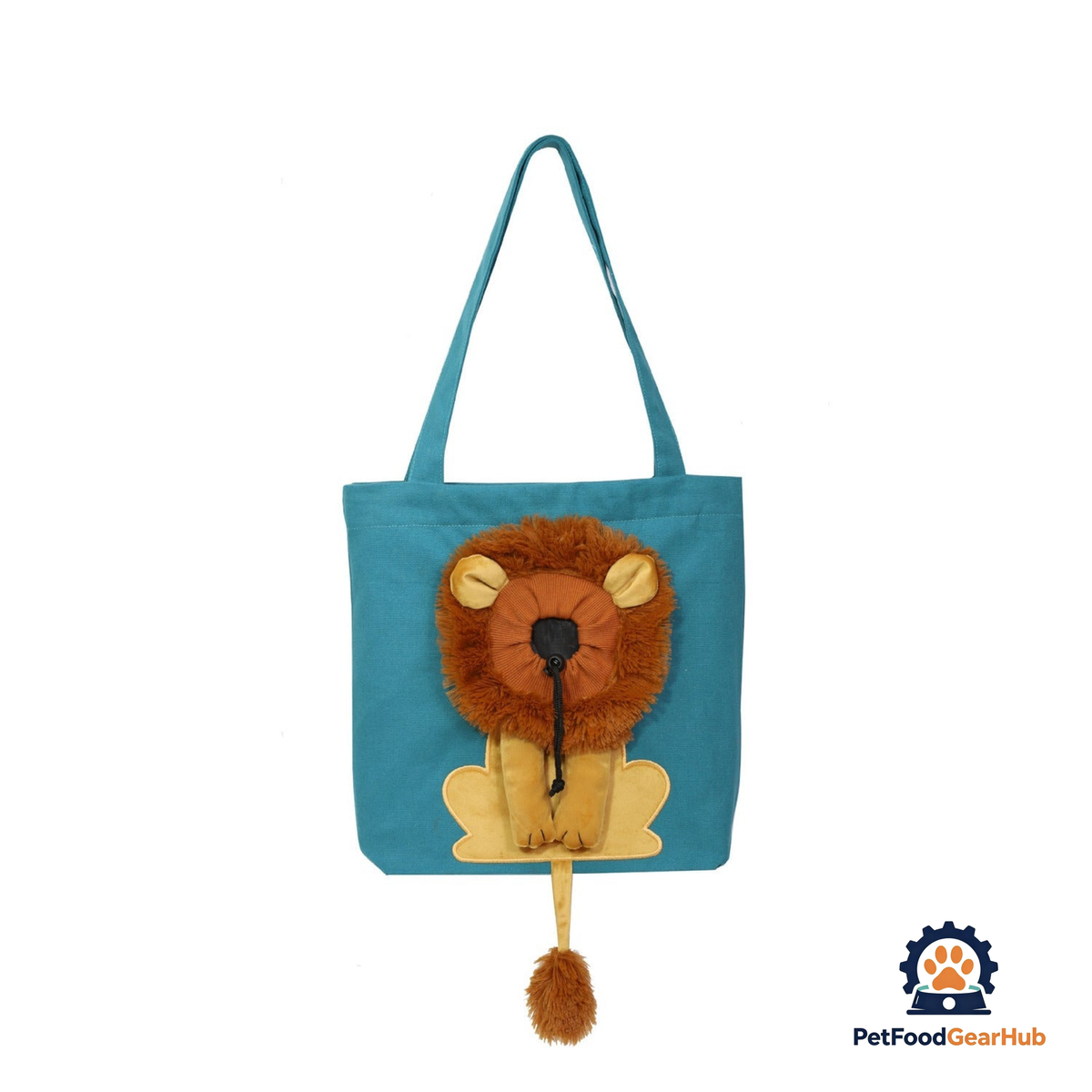 PetFoodGearHub Lion-Shaped Pet Canvas Shoulder Bag - product image 7