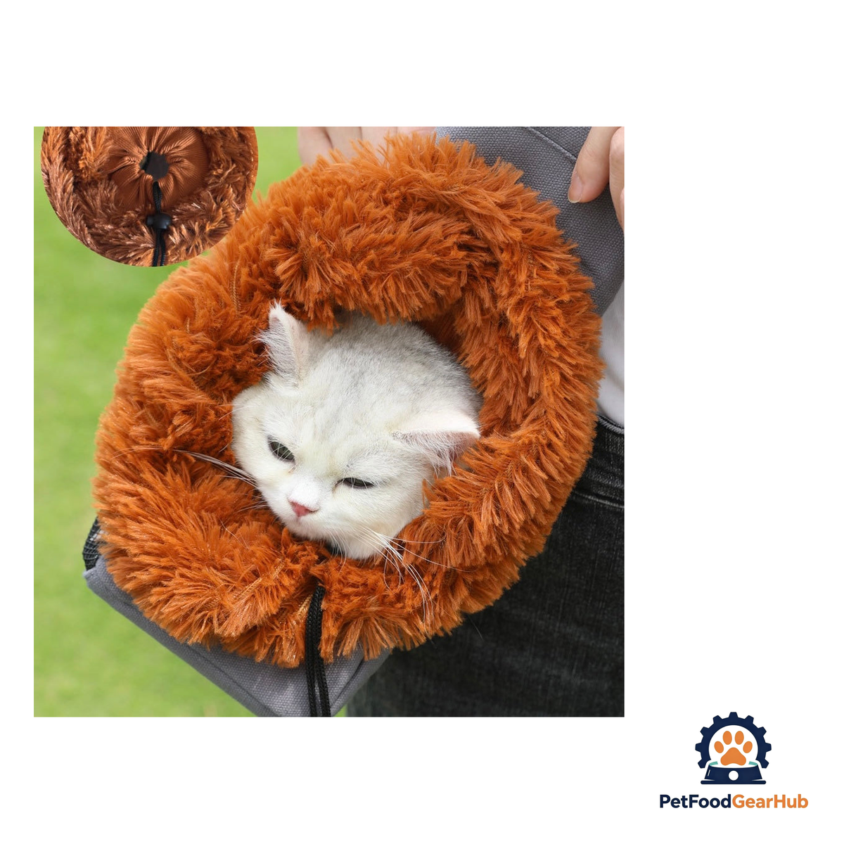 PetFoodGearHub Lion-Shaped Pet Canvas Shoulder Bag 2.0 - product image 2