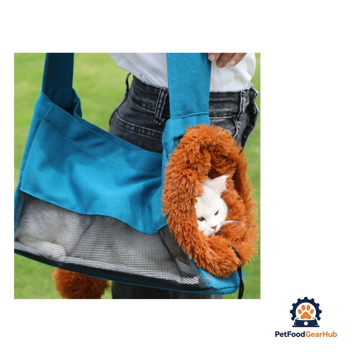 PetFoodGearHub Lion-Shaped Pet Canvas Shoulder Bag 2.0 - product image 4
