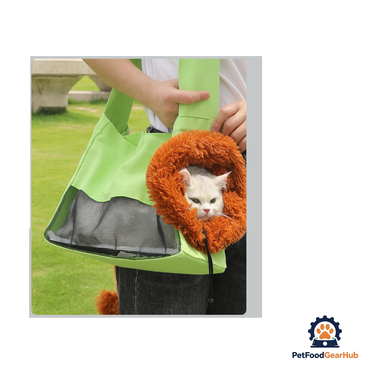 PetFoodGearHub Lion-Shaped Pet Canvas Shoulder Bag 2.0 - product image 6