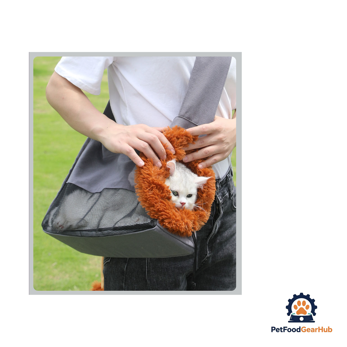 PetFoodGearHub Lion-Shaped Pet Canvas Shoulder Bag 2.0 - product image 7