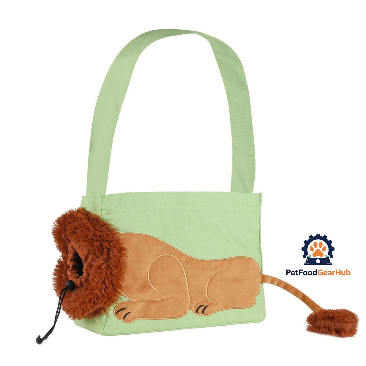 PetFoodGearHub Lion-Shaped Pet Canvas Shoulder Bag 2.0 - product image 10