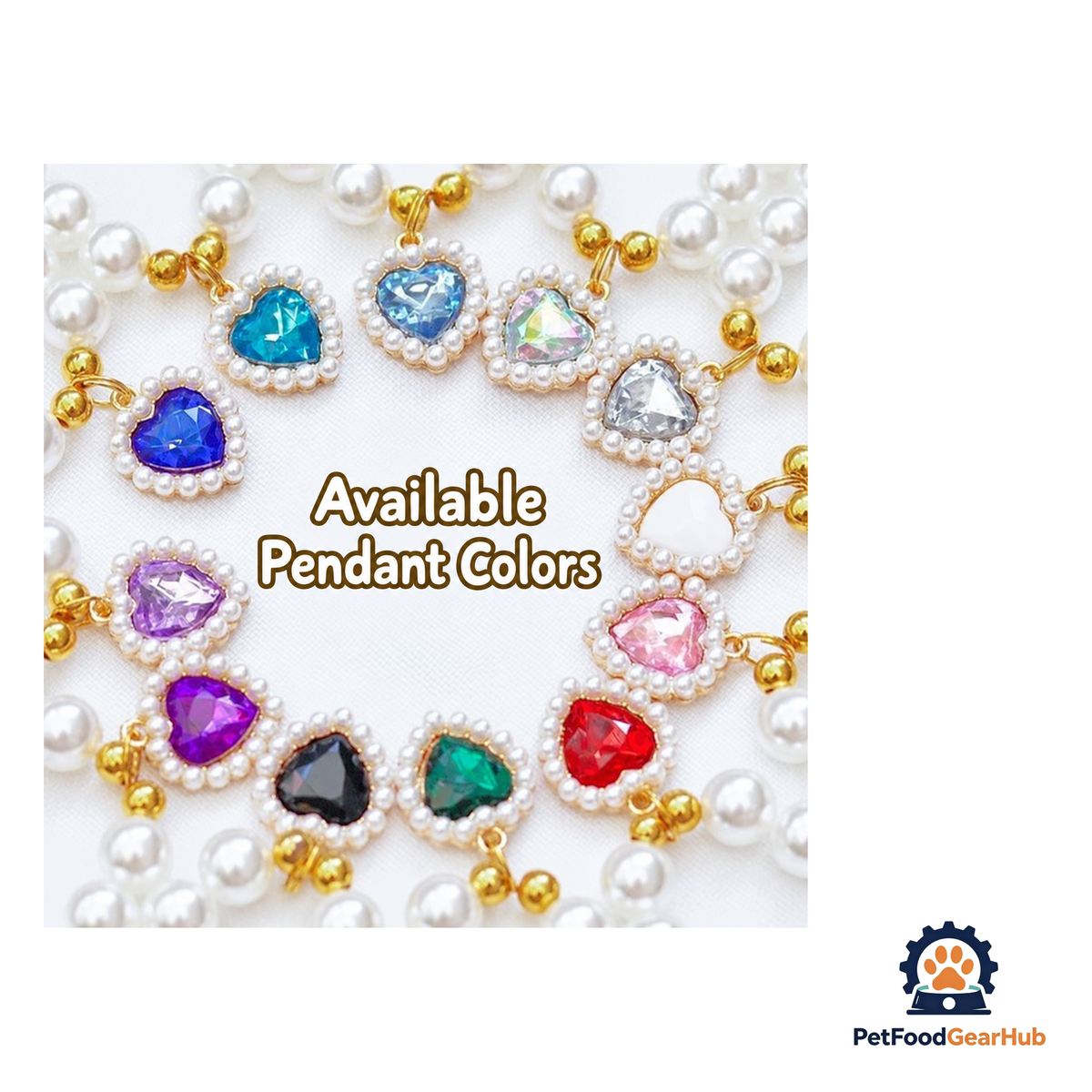 PetFoodGearHub Sparkling Pearl Cat Collar - product image 4