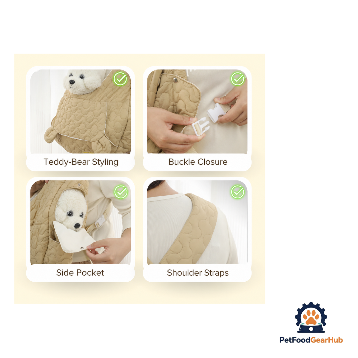 PetFoodGearHub Hands-Free Cat Carrier - product image 5