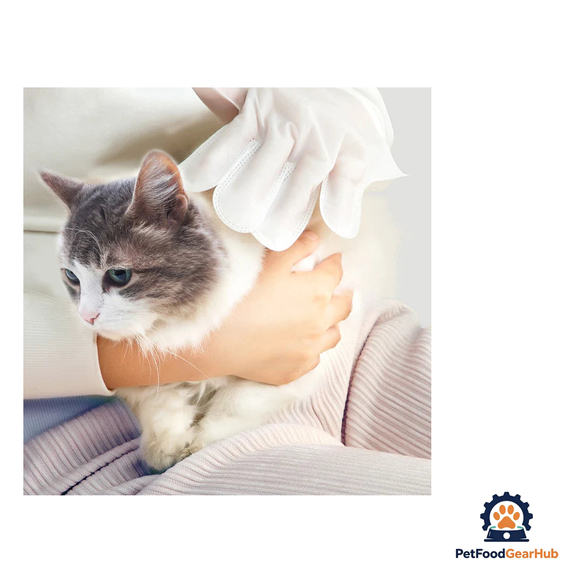 PetFoodGearHub Cat Dry Cleaning Gloves (6pcs/pack) - product image 7