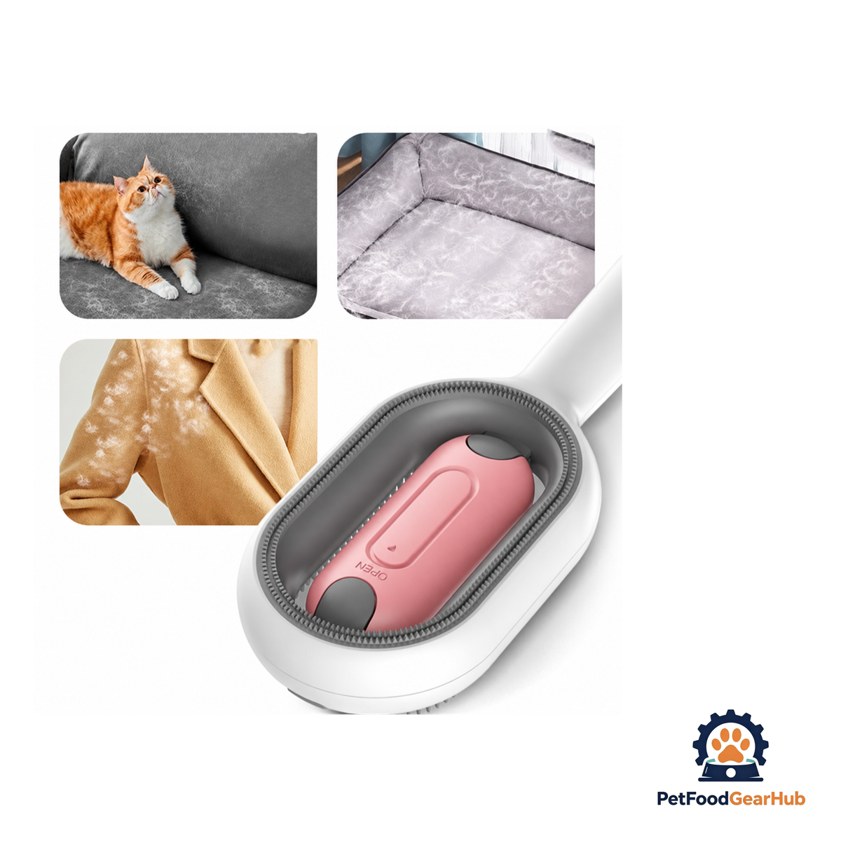 PetFoodGearHub Reusable Pet Hair Cleaning Brush - product image 5