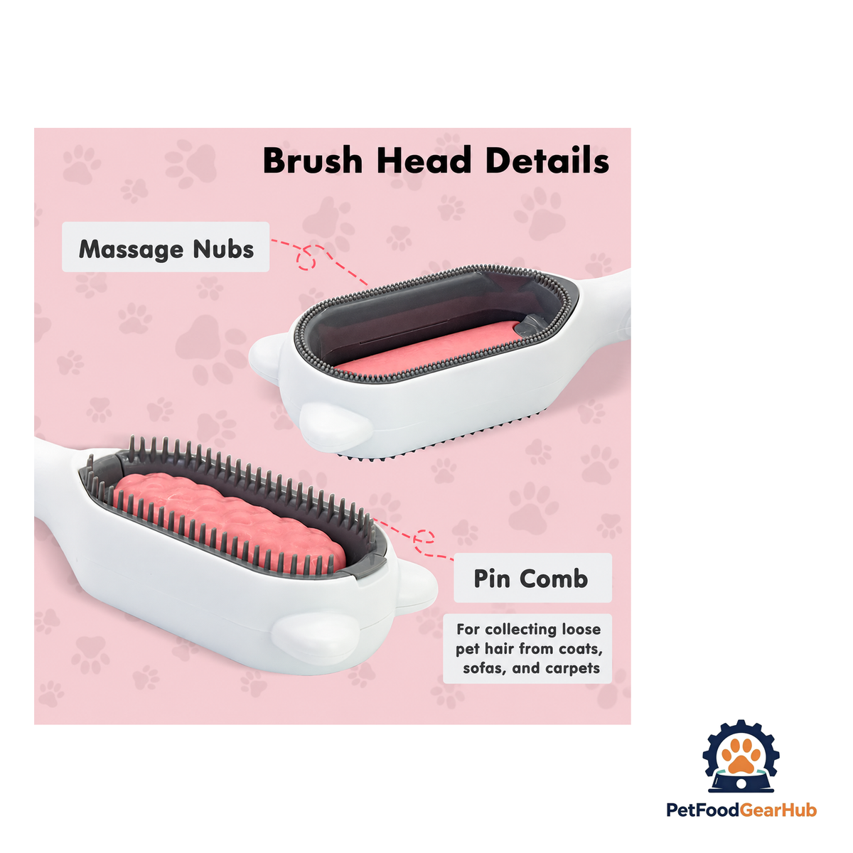 PetFoodGearHub Pet Hair Capturing Brush - product image 7