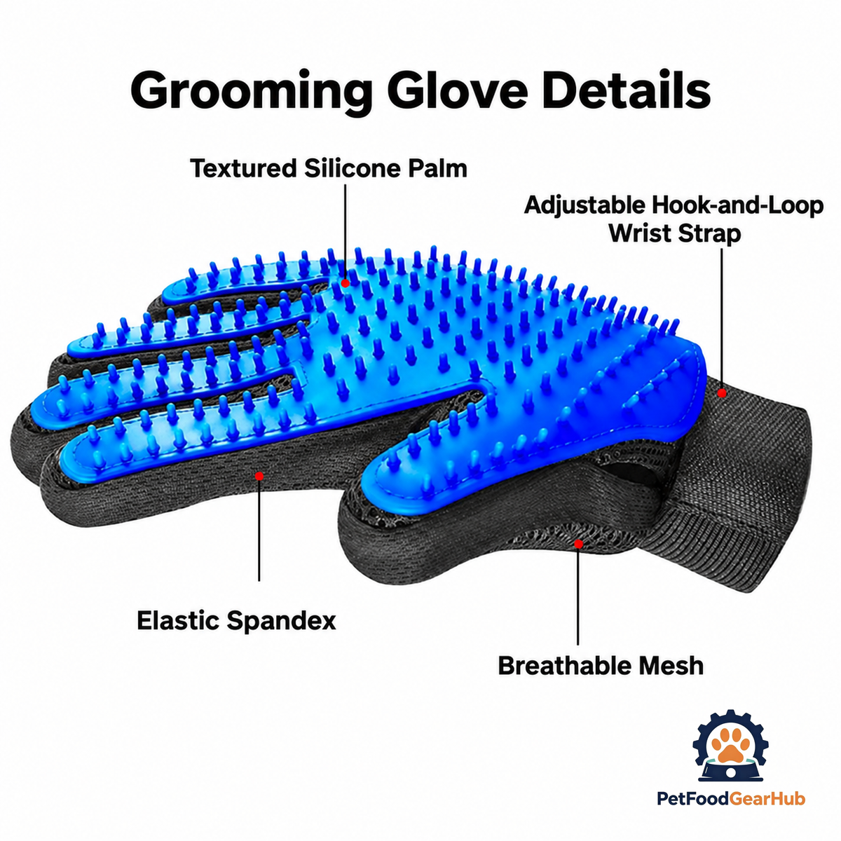 PetFoodGearHub Pet Scrub Gloves - product image 10