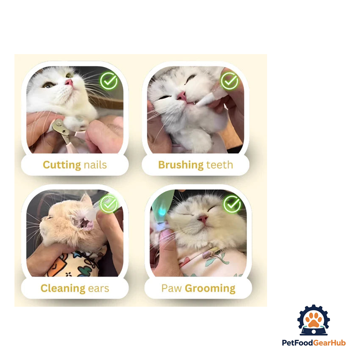 PetFoodGearHub Cat Grooming Wrap - product image 2